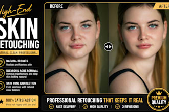 retouch your headshot naturally