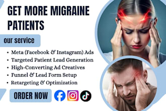 get high paying migraine and neurology patients using meta ads