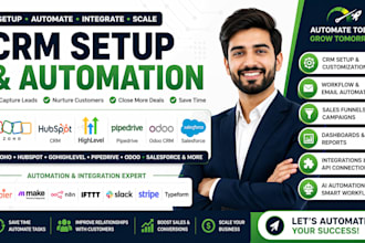 setup gohighlevel crm pipledrive freshsales zendesk sell engagebay bitrix24 n8n