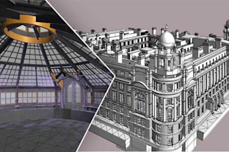 provide scan to bim, revit 3d modeling, and architectural bim coordination