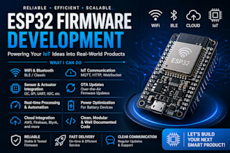 develop stm32 raspberry esp32 project