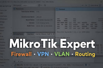 configure your mikrotik router with firewall, VPN and secure setup