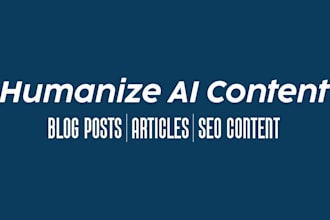 humanize ai content for SEO and readability