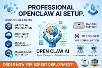 install openclaw setup openclaw hostinger vps mac mini openclaw deploy open claw