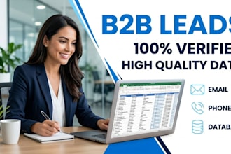 do b2b lead generation with verified email list and phone number