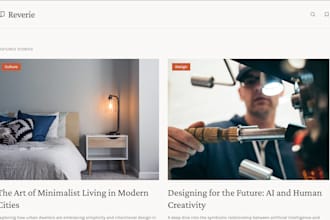 create a blog website