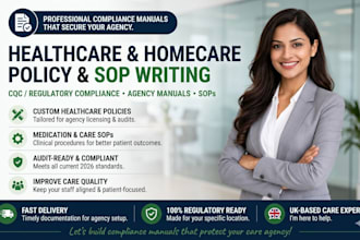 write employee handbook HR policies and sops for your business