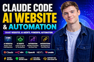 build ai website and automation workflows using claude code ai agents