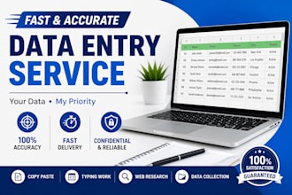 handle data entry and virtual assistant work