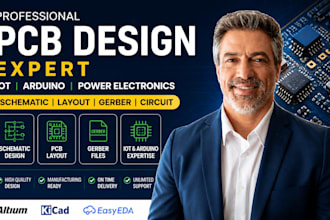pcb design expert iot arduino power electronics schematic layout gerber circuit