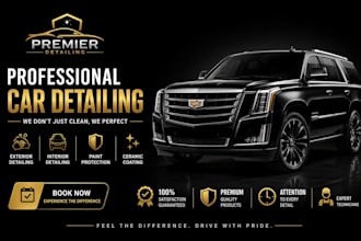 design a website for auto detailing and car booking wordpress website