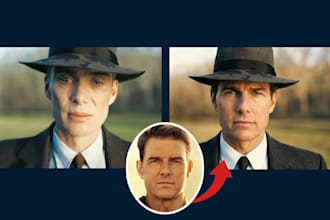 do realistic face swap, head swap and photo manipulation in photoshop