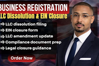 dissolve your llc, close ein, and handle legal business closure