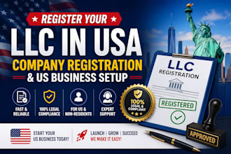 register llc in USA company registration US business setup
