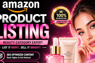 set up amazon product listings