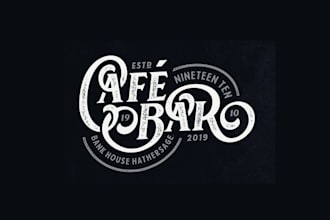 design logo for your bakery restaurant cafe or food brand