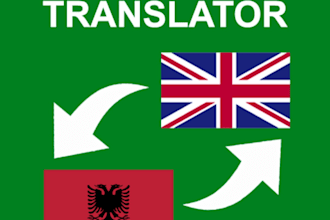 translate english to albanian accurately and professionally