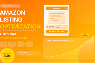 optimize amazon listing with ai researched SEO keywords that rank and convert