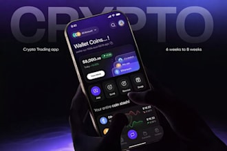 design and develop a secure fintech app, banking app, or payment solution