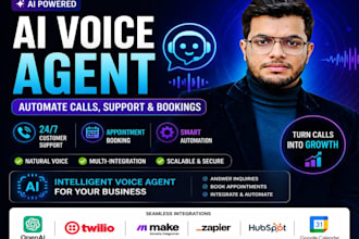 ai voice agent for customer support automated booking system