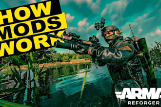 create custom armor, weapons, props, and characters for arma reforger