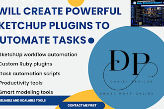 create powerful sketchup plugins to automate tasks