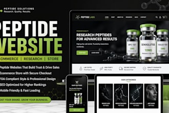 peptide website ecommerce peptide website peptide research website peptide store