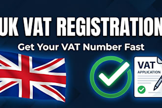 register your UK vat number for amazon shopify and online sellers