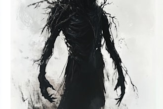do a horror character and fantasy horror character