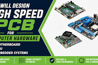 design high speed pcb for computer hardware motherboard gpu and embedded systems