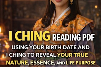 reveal your life purpose using I ching and birth data