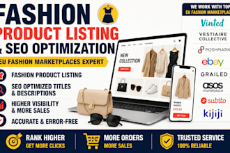 optimize product listing on subito kijiji poshmark vestiaire vinted grailed ebay