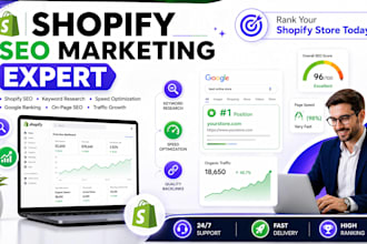 boost shopify SEO ranking store traffic sales