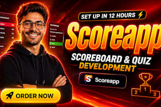 build live score app quiz funnel scorecard for lead generation setup automation