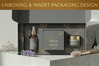 design custom unboxing experiences and sustainable packaging inserts