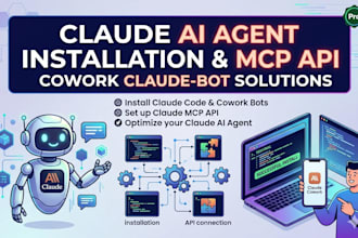 claude code claude cowork claude ai agent installation claude mcp API claude bot
