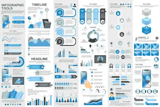 design high converting infographic for business marketing and data visualization