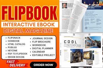 quickly convert PDF to a flipbook design interactive flipbook digital magazine