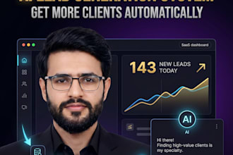 build ai lead generation system for real estate and security