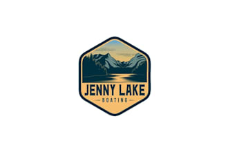 do top quality logo for small ferry company in national park