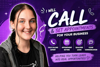 call and set appointments for your leads