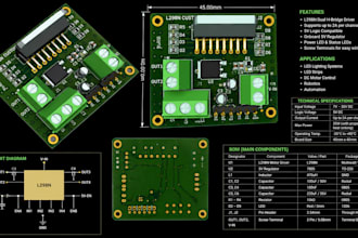 do led pcb design, led driver circuit design, led lighting pcb pcb layout