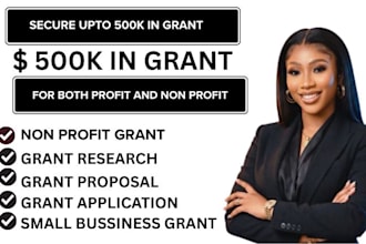 write professional grant writing, grant proposals for US nonprofit and charities
