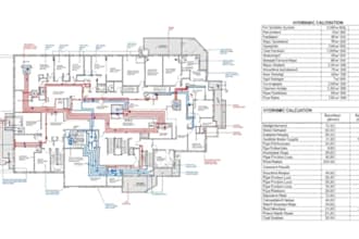create nfpa 13 fire sprinkler plans with hydraulic calculations