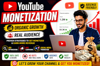 grow your youtube channel with automation, SEO, and monetization