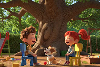 children book illustrations and kids story book illustrations