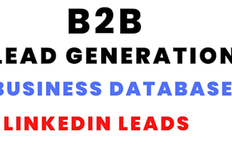 do lead generation sales leads data mining b2b leads database data entry