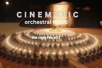 compose and arrange orchestral, classical cinematic music for film or video game