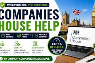 handle companies house cs01 filing and uk company compliance
