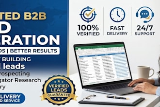 do targeted b2b lead generation and email list building